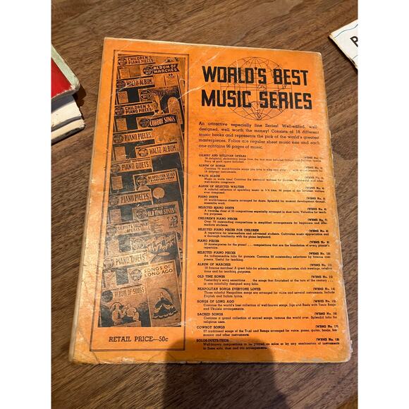 Vintage Piano Music Book Lot John Thompson Chopin Technic Is Fun Sheet Music 9 - Picture 10 of 16